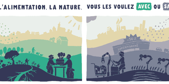 Collectif Nourrir campagne Avec ou sans paysans