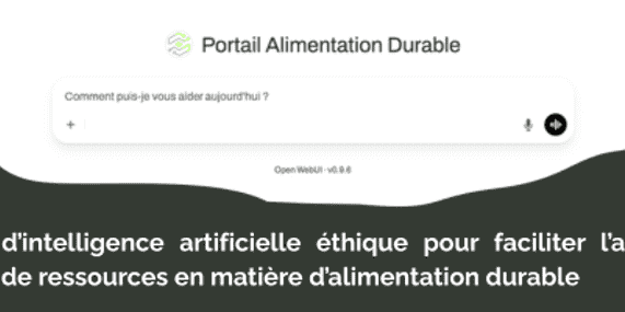 Nouvel Agent IA du Portail de l'Alimentation Durable