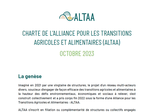 Charte ALTAA