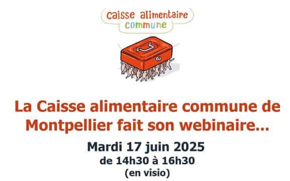 Caisse alimentaire commune Montpellier 17 juin 2025