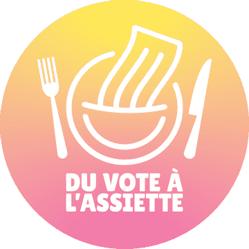LOGO VOTE ASSIETTE V2 FOND DEGRADE