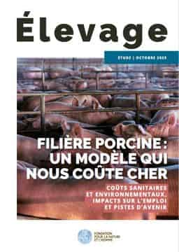 Page de couverture etude filiere porcine