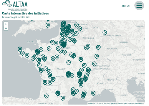 Carto des initiatives