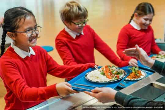 Des repas scolaires sains