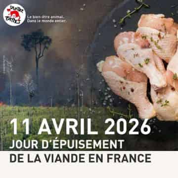 11 avril Jour d'épuisement de la viande