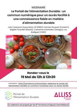 Portail alimentation durable webinaire